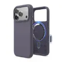 Elago iPhone 18 Pro/17 Pro Magnetic Silicone Case (Camera Control Key Included) (Deep lavender)
