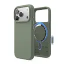 Elago iPhone 18 Pro/17 Pro Magnetic Silicone Case (Camera Control Key Included) (Khaki Green)
