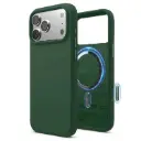 Elago iPhone 18 Pro Max/17 Pro Max Magnetic Silicone Case (Camera Control Key Included) (Alpine Green)