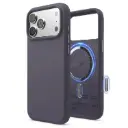 Elago iPhone 18 Pro Max/17 Pro Max Magnetic Silicone Case (Camera Control Key Included) (Deep lavender)