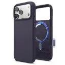 Elago iPhone 18 Pro Max/17 Pro Max Magnetic Silicone Case (Camera Control Key Included) (Deep Purple)