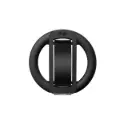 Drip Magnetic Ring Phone Holder with Finger Strap Black