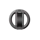 Drip SoftGrip Ring Phone Holder with Removable Finger Strap Dark Gray