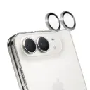 Torrii BODYGLASS Aluminium Camera Protector Ring for iPhone Duo - Silver