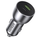 UGREEN USB C Car Charger, 52.5W Type C Car Charger PD 30W&QC 18W, Fast Car Charger Adapter