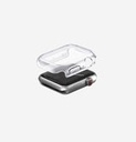 Uniq Hybrid Garde Watch Case With Screen Protection for Apple Watch 45mm - Dove Clear 