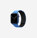Uniq Revix Reversible Magnetic for Apple Watch Strap 42/44/45mm Caspian (Blue/Black) 