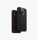 Uniq Keva MagSafe Case for iPhone 15 Pro - Carbon Black 