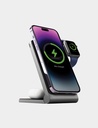 Energea MagTrio 3 IN 1 Foldable Magnetic Fast Wireless Charger - Gunmetal 