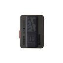 SkinArma Mirage Magnetic Card Holder With Grip-Stand - Pewter green