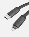 Bazic GoCharge 4 in 1 Input USB A and USB-C to Output USB-C and Lightning Cable 1M - Black