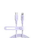 Anker 542 USB-C to Lightning Cable (Bio-Based) (0.9m/3ft) -Violet