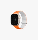 Uniq Revix Evo Reversible Strap For Apple Watch 49/45/44/42mm - Amber Orange / White