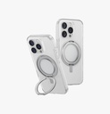 Uniq Swivix MagSafe case with 360 Rotation Kickstand for iPhone 16 Pro – Lucent Clear
