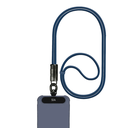 SIA SOFT RUBBER TYPE C - TYPE C LANYARD CABLE 60W 1.2M NAVY BLUE