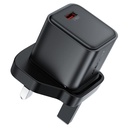 AceFAast A124 PD30W GaN (USB-C) charger,black(UK)